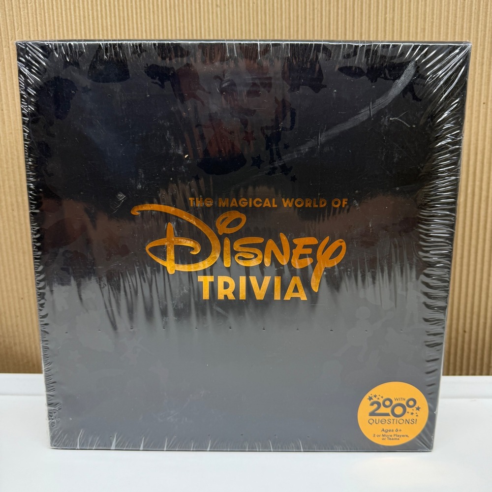 The Magical World of Disney Trivia Game 2000 Questions PlayMonster New Sealed